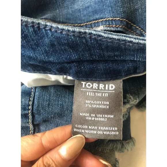 Torrid Women’s HIGH-RISE SHORTS plus size 22 NWT! - Picture 5 of 8